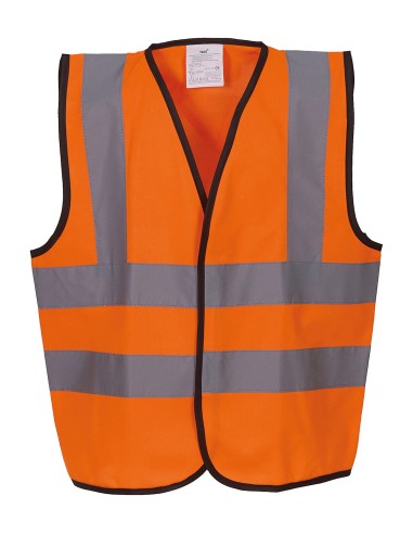 YOK-HVW100CH-Gilet 2 betb de haute visibilité Enfant (HVW100CH)